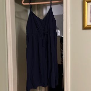 Torrid size 3 Blue sleeveless dress with pockets